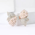 Alloy Rhinestone Bow Brooch Pin For Sweaters And Cardigans view 4