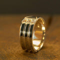 European American Minimalist Gold Color Alloy Ring Fashion Popular Women's Finger Jewelry view 2