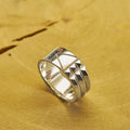 European American Minimalist Gold Color Alloy Ring Fashion Popular Women's Finger Jewelry view 4