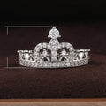 Elegant Crown Women's Proposal Ring, European Style Engagement Wedding Jewelry view 5