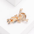 Alloy Enamel Opal Girl Brooch Pin For Cute Lapel Accessories view 4