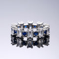 Delicate Square Zircon Women's Ring, Cute Fashion Index Finger Ring Accessory view 4