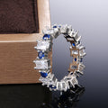Delicate Square Zircon Women's Ring, Cute Fashion Index Finger Ring Accessory view 2