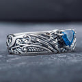 Vintage Women's Zircon Wedding Ring, European Style Engagement Proposal Jewelry Direct view 1
