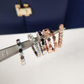 Korean Design Fashion Honeycomb Ring, Delicate Minimalist Beehive Jewelry For view 1