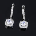 Elegant Micro Pave Zircon Huggie Earrings For Women, Versatile European Fashion Jewelry view 4