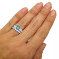 Cross Border Hot Selling Simple Fashion Zircon Couple Rings For Men And Women Jewelry view 2