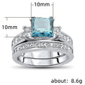 Cross Border Hot Selling Simple Fashion Zircon Couple Rings For Men And Women Jewelry view 5