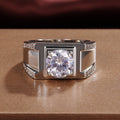 Classic Luxury Men's Cubic Zirconia Ring European Fashion Jewelry Accessories view 3