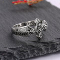 Classic Vintage Men's Statement Ring Fashion Punk Jewelry For Trendy Accessories view 3