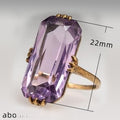 European American Fashion Silver Plated Zircon Ring For Women Statement Jewelry view 5