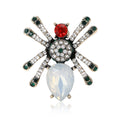 Alloy Rhinestone Bee Brooch Pin For Suits And Cardigans – White view 5
