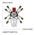 Alloy Rhinestone Bee Brooch Pin For Suits And Cardigans – White view 4