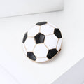 Alloy Enamel Soccer Brooch For Cartoon Suit And Coat Decoration view 3