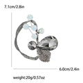 Alloy Rhinestone Glass Brooch Pin For Luxury Apparel Accessories view 6