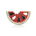 Alloy Rhinestone Watermelon Brooch For Women's Shirts And Fashion Decoration view 5