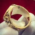 Vintage Alloy Eagle Ring For Men European American Hip Hop Statement Finger Jewelry view 4