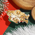 Alloy Enamel 3D Santa Claus Brooch Pin For Christmas Gifts view 3
