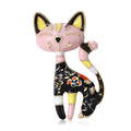 Alloy Enamel Cute Cat Brooch Pin For Cartoon Apparel Decoration view 5