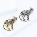 Premium Alloy Enamel Leopard Brooch Pin For Men And Women view 4