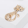 Alloy Enamel Cartoon Cat Brooch Pin For Fashion Clothing Accessories view 3
