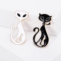 Alloy Enamel Cartoon Cat Brooch Pin For Fashion Clothing Accessories view 1