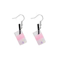 Handmade Mini Milk Tea Drink Cup Acrylic Alloy Dangle Drop Earrings Sweet Summer Korean Style Earrings view 5