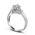 Classic Four Prong AAA Zircon Engagement Ring For Women Korean Japanese OL Fashion Jewelry view 6