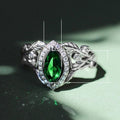 Popular Marquise Cut Zircon Ring For Women European American Fashion Jewelry view 5