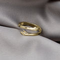 Japanese Korean Creative Romantic Double Hands Hug Ring Cute Vintage Niche Adjustable Finger Ring view 4