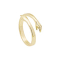 Japanese Korean Creative Romantic Double Hands Hug Ring Cute Vintage Niche Adjustable Finger Ring view 5