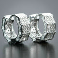 Unisex Hip Hop Micro Pave Full Zircon Ear Cuff Earrings European American Street Jewelry view 1