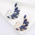 Alloy Crystal Swan Brooch Pin For Suit And Coat Decoration view 1