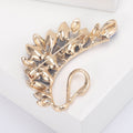 Alloy Crystal Swan Brooch Pin For Suit And Coat Decoration view 4