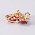 Alloy Enamel Cute Cat Brooch For Versatile Clothing Decoration view 3