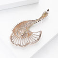 Alloy Rhinestone Swan Brooch Pin For Elegant Clothing Decoration view 4