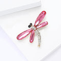 Alloy Crystal Butterfly Brooch For Creative Insect Clothing Decoration view 4
