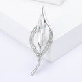 Alloy Floral Brooch Pin For Sweaters Coats And Apparel view 3