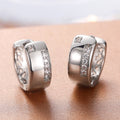 Korean Fashion OL U Shape Zircon Ear Cuff For Women Simple Clip Earrings Jewelry view 2