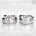 Korean Fashion OL U Shape Zircon Ear Cuff For Women Simple Clip Earrings Jewelry view 4