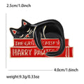 Alloy Enamel Lazy Cat Brooch Pin For Casual Clothing Accessories view 5