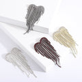 Alloy Heart Tassel Brooch Pin For Women's Suit Lapels view 2