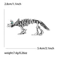 Alloy Skull Dinosaur Brooch Pin For Unisex Suit Lapel Accessories view 6