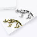 Alloy Skull Dinosaur Brooch Pin For Unisex Suit Lapel Accessories view 4