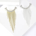 Alloy Rhinestone Tassel Brooch Pin For Women's Blazer Decoration view 1