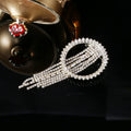 Alloy Circle Tassel Brooch For Women's Fashion Clothing view 4