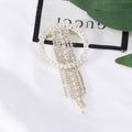 Alloy Circle Tassel Brooch For Women's Fashion Clothing view 2