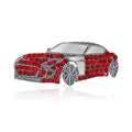 Alloy Rhinestone Car Brooch Pin For Suits And Cardigans view 5