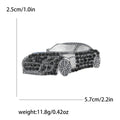 Alloy Rhinestone Car Brooch Pin For Suits And Cardigans view 6