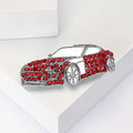 Alloy Rhinestone Car Brooch Pin For Suits And Cardigans view 2